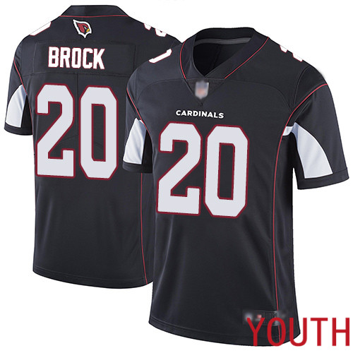 Arizona Cardinals Limited Black Youth Tramaine Brock Alternate Jersey NFL Football #20 Vapor Untouchable->youth nfl jersey->Youth Jersey